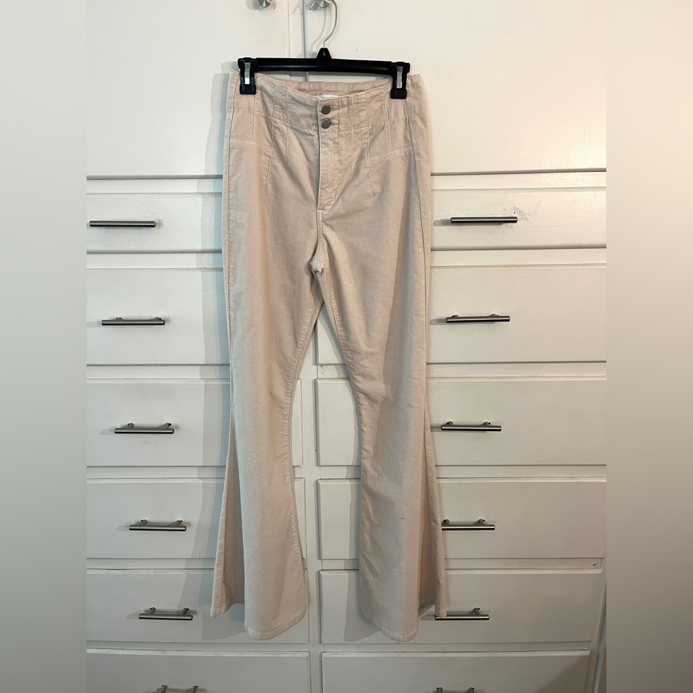 Altar’d State Flared cords in cream size 26